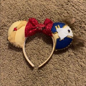 Beauty and the Beast themed Mickey Mouse ears